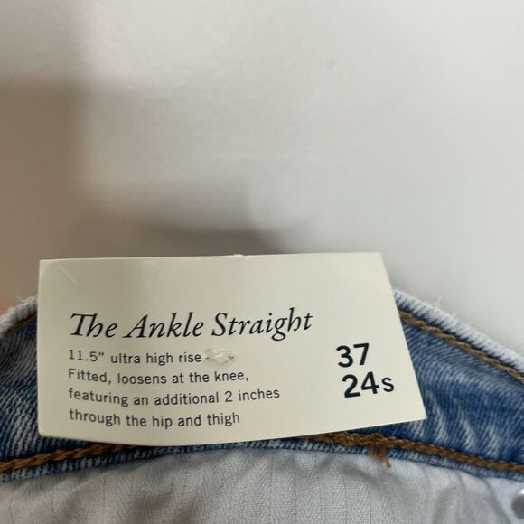 Abercrombie & Fitch Ankle Straight Ultra High Rise Curve Love Womens Plus 24 - Picture 5 of 6